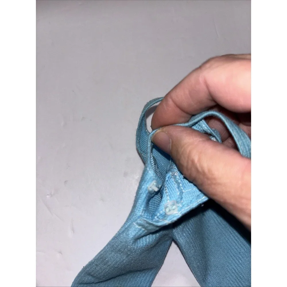 Barbie Doll Cool Blue Corduroy Bib Overalls 1997 Y2K Clothes Outfit